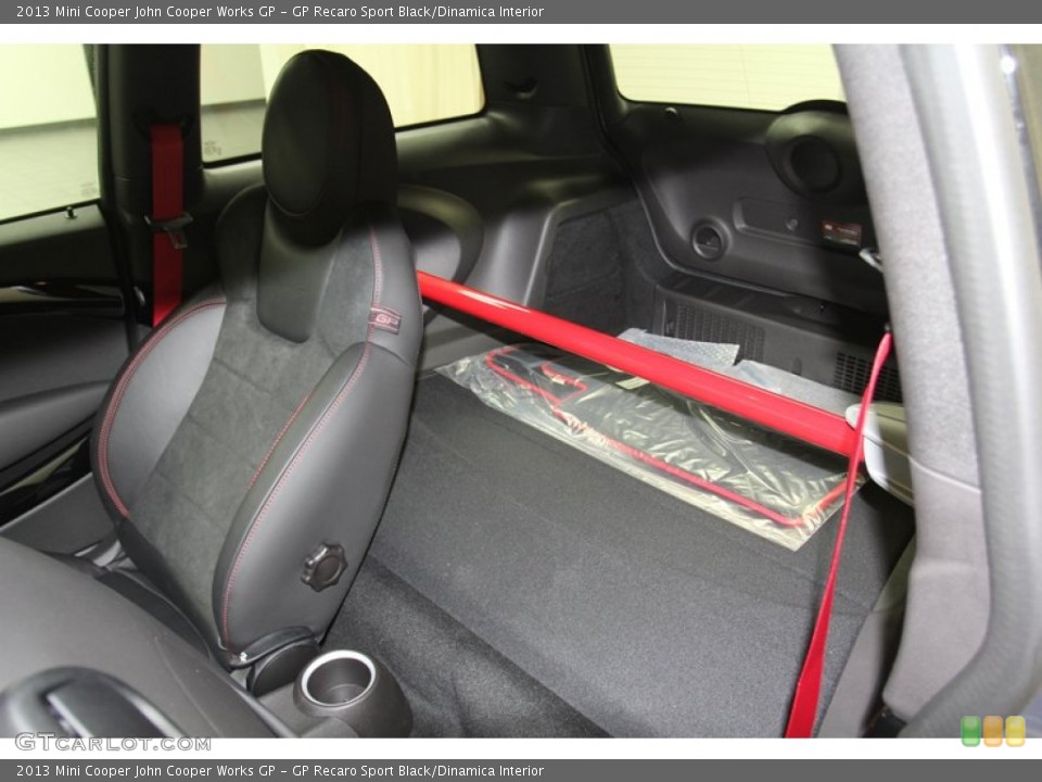 GP Recaro Sport Black/Dinamica Interior Rear Seat for the 2013 Mini Cooper John Cooper Works GP #79482959