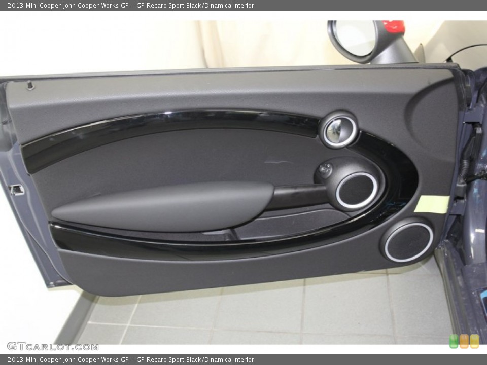 GP Recaro Sport Black/Dinamica Interior Door Panel for the 2013 Mini Cooper John Cooper Works GP #79482980