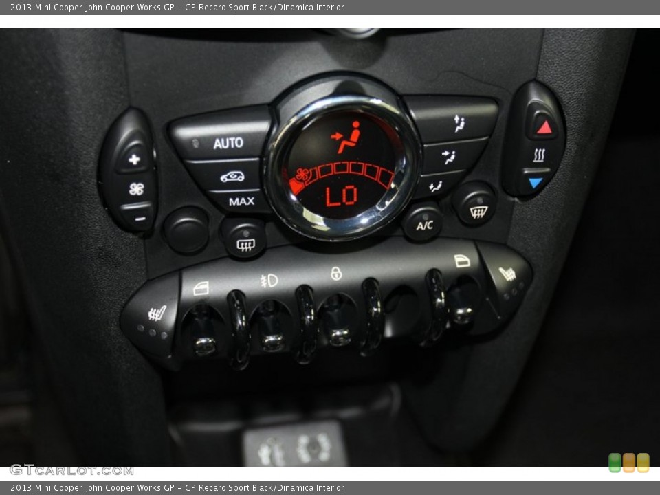 GP Recaro Sport Black/Dinamica Interior Controls for the 2013 Mini Cooper John Cooper Works GP #79483037