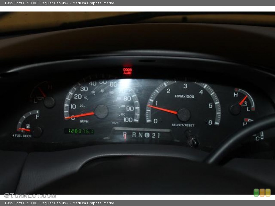 Medium Graphite Interior Gauges for the 1999 Ford F150 XLT Regular Cab 4x4 #79484516
