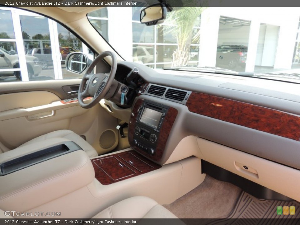 Dark Cashmere/Light Cashmere Interior Dashboard for the 2012 Chevrolet Avalanche LTZ #79485876
