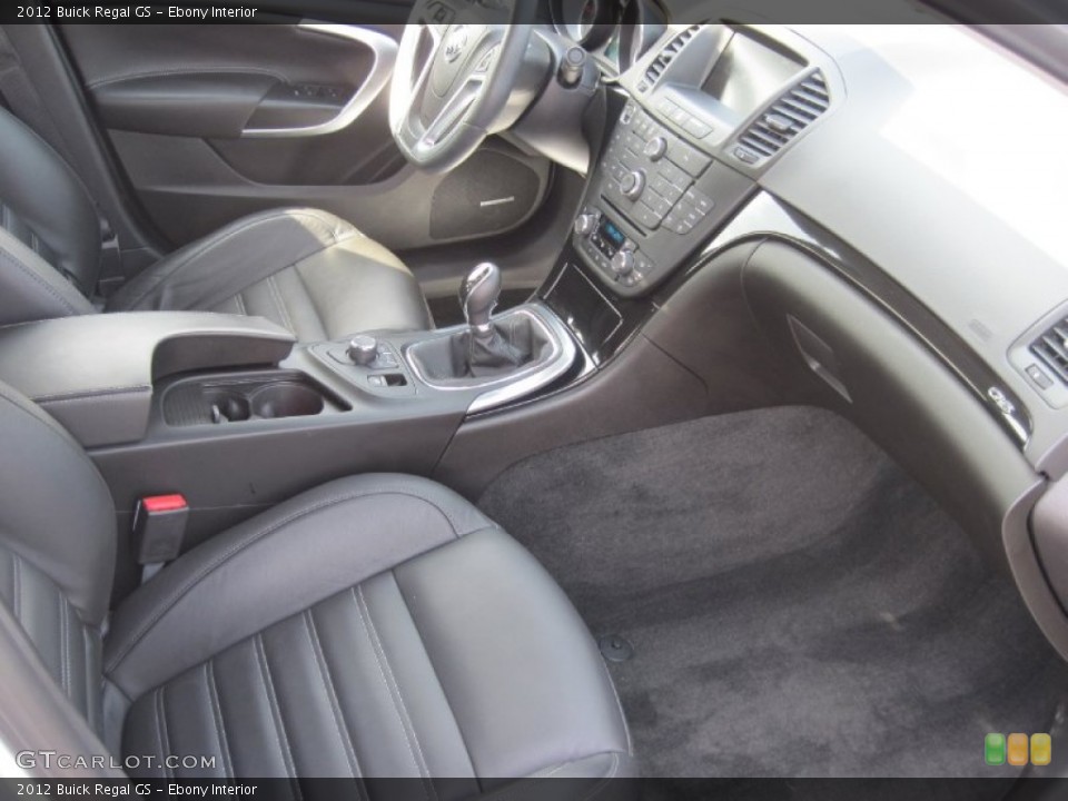 Ebony Interior Photo for the 2012 Buick Regal GS #79486433