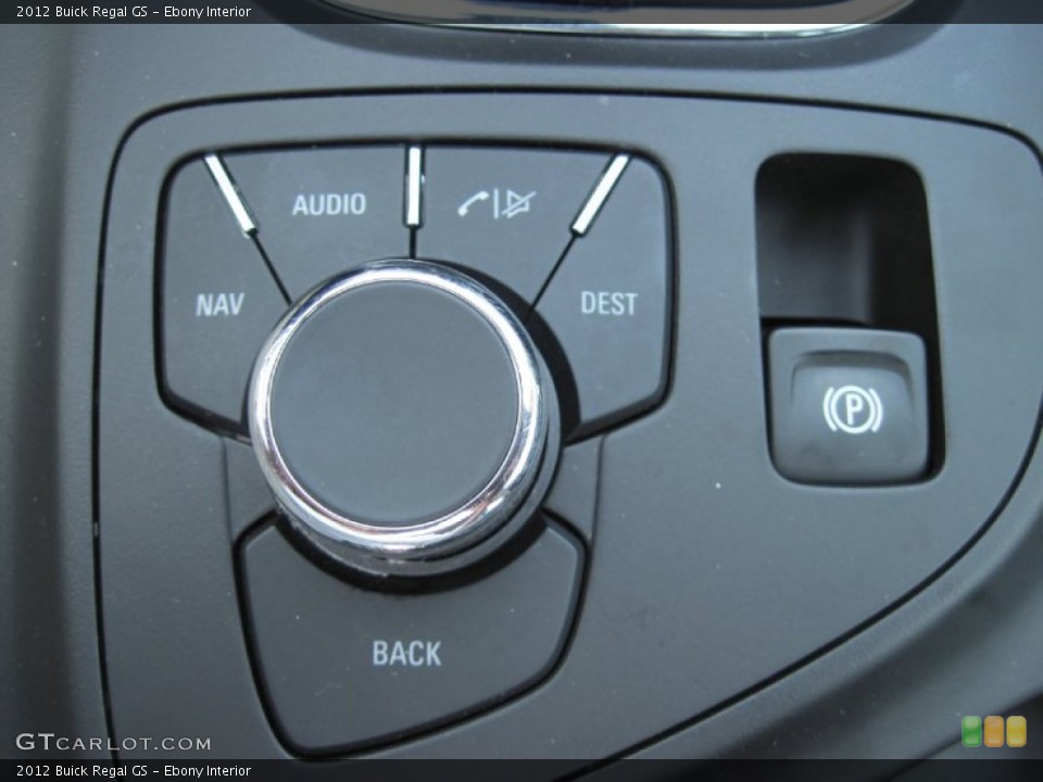 Ebony Interior Controls for the 2012 Buick Regal GS #79486619