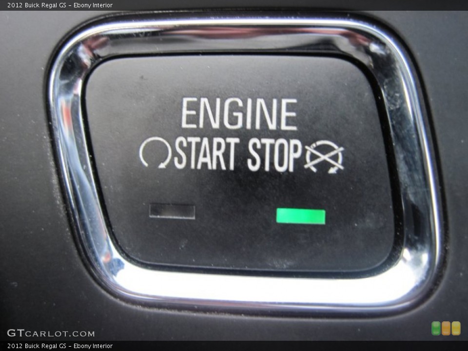 Ebony Interior Controls for the 2012 Buick Regal GS #79486653