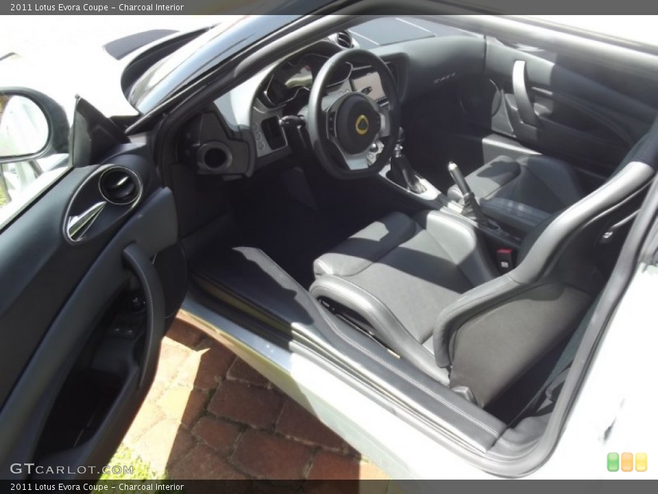 Charcoal Interior Prime Interior for the 2011 Lotus Evora Coupe #79487442