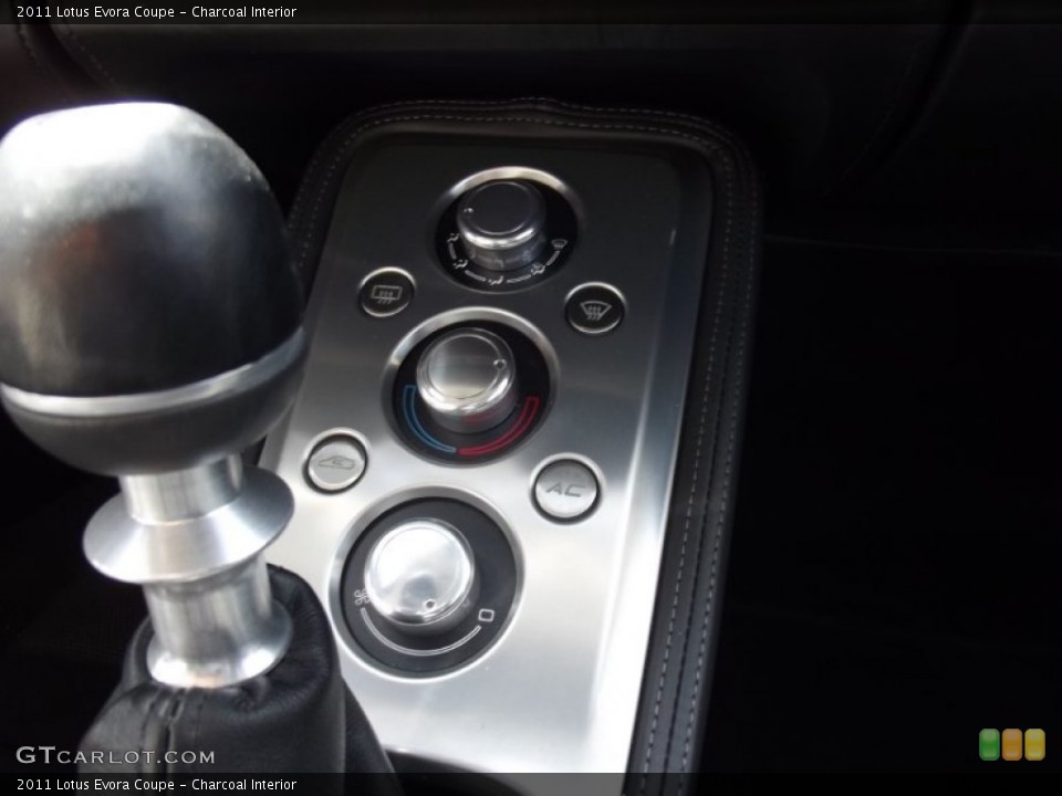 Charcoal Interior Controls for the 2011 Lotus Evora Coupe #79487542