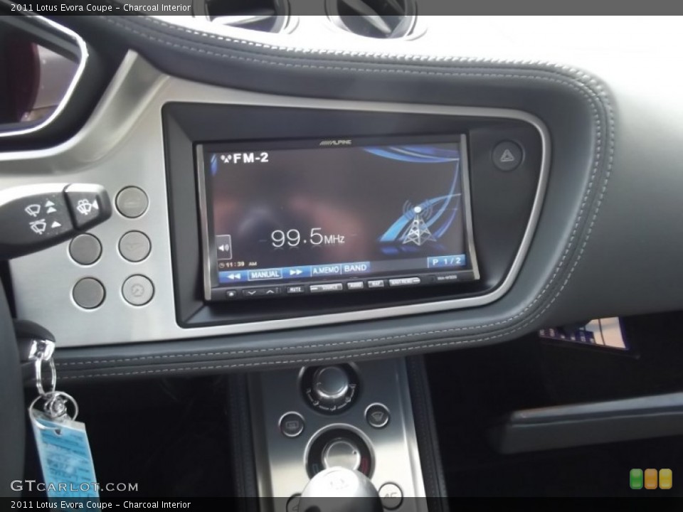 Charcoal Interior Controls for the 2011 Lotus Evora Coupe #79487585