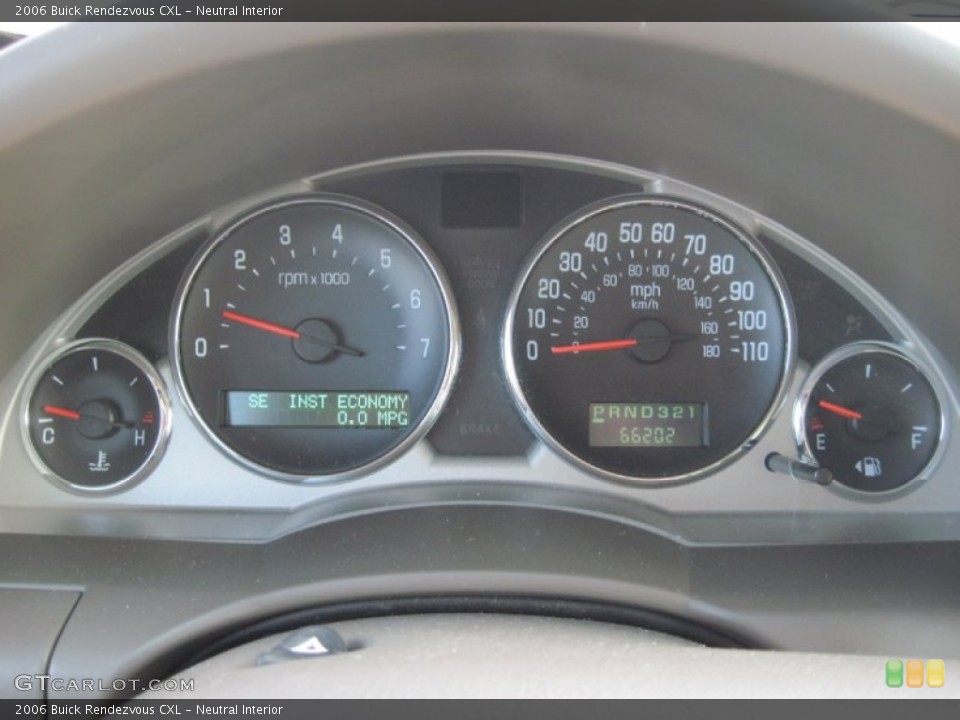 Neutral Interior Gauges for the 2006 Buick Rendezvous CXL #79488073