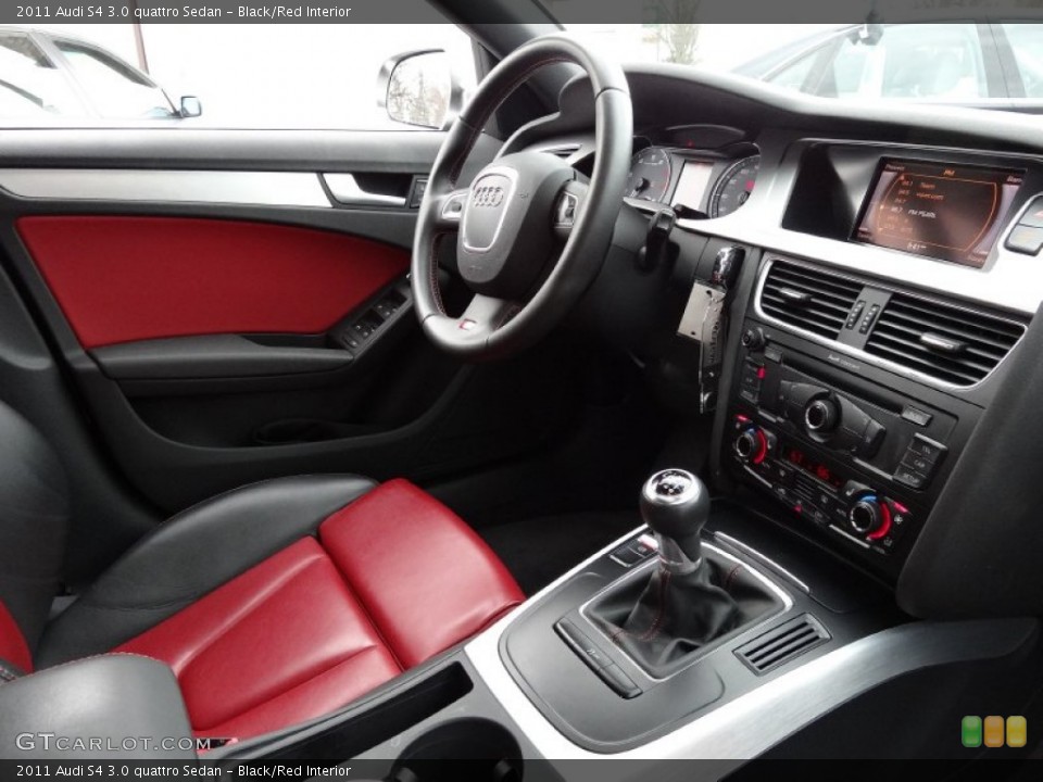 Black/Red Interior Photo for the 2011 Audi S4 3.0 quattro Sedan #79488467