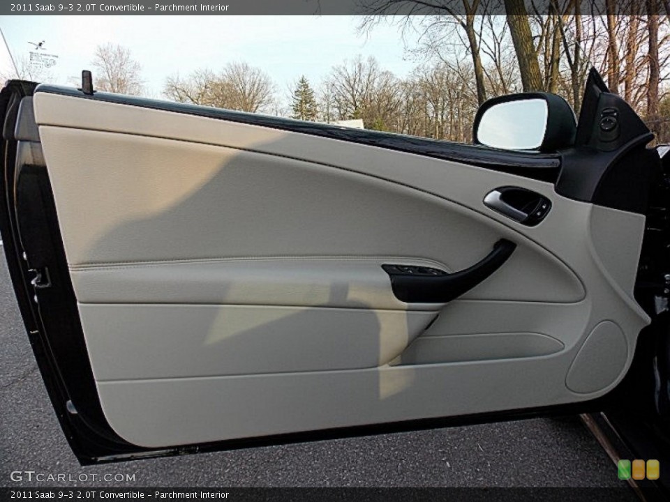Parchment Interior Door Panel for the 2011 Saab 9-3 2.0T Convertible #79489112