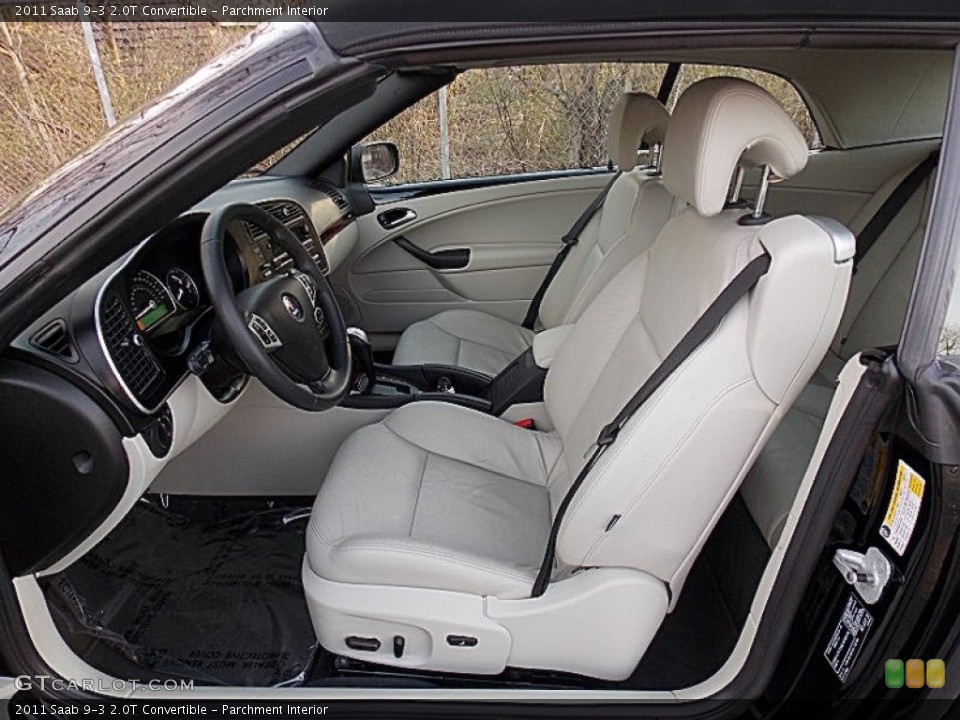 Parchment Interior Front Seat for the 2011 Saab 9-3 2.0T Convertible #79489166
