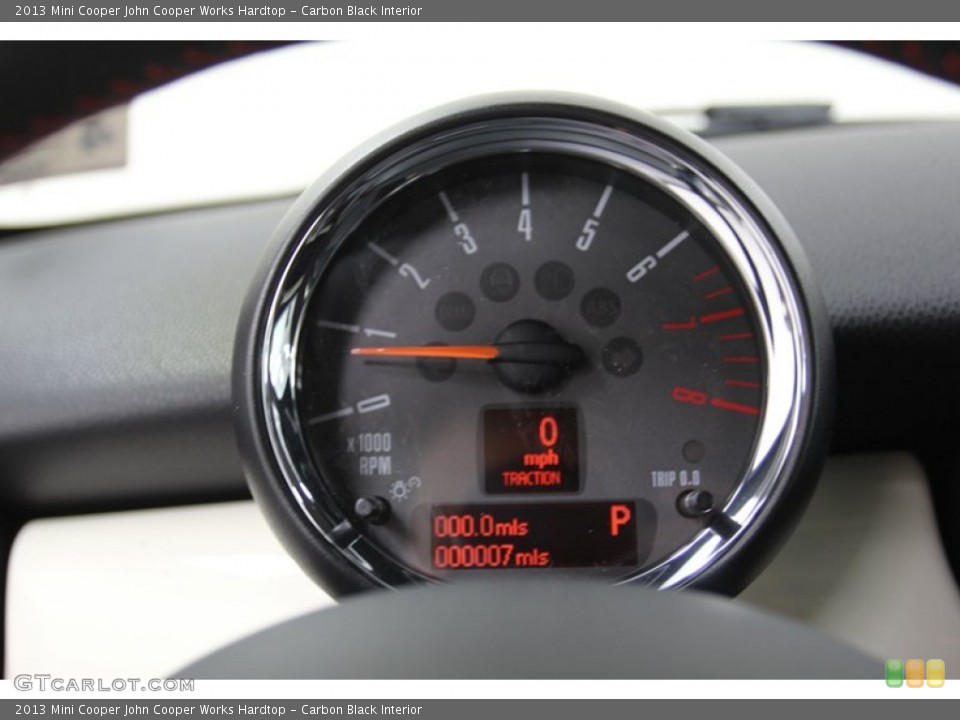 Carbon Black Interior Gauges for the 2013 Mini Cooper John Cooper Works Hardtop #79489340