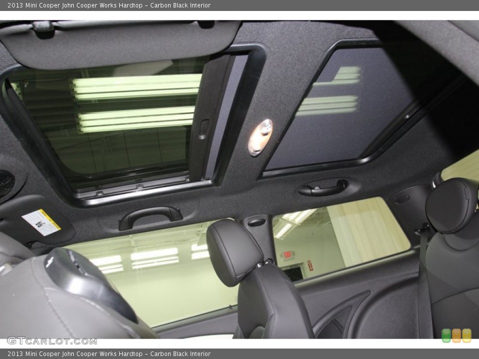 Carbon Black Interior Sunroof for the 2013 Mini Cooper John Cooper Works Hardtop #79489357