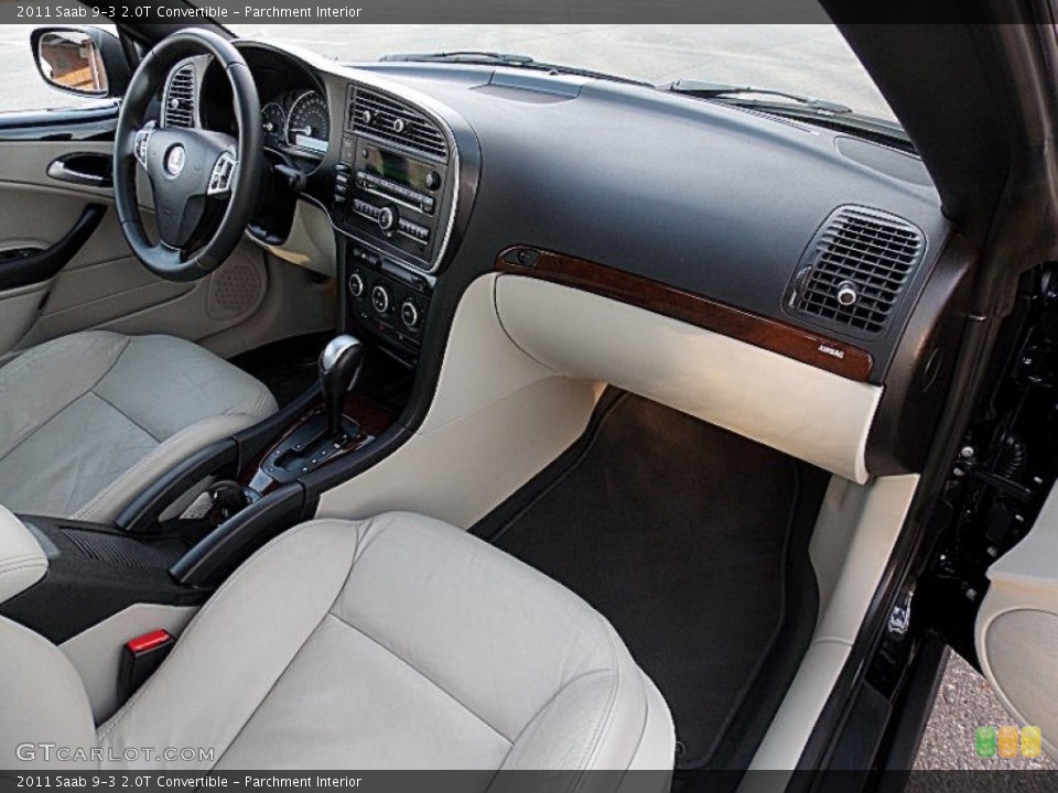Parchment Interior Dashboard for the 2011 Saab 9-3 2.0T Convertible #79489379