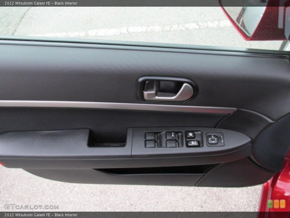 Black Interior Door Panel for the 2012 Mitsubishi Galant FE #79490982
