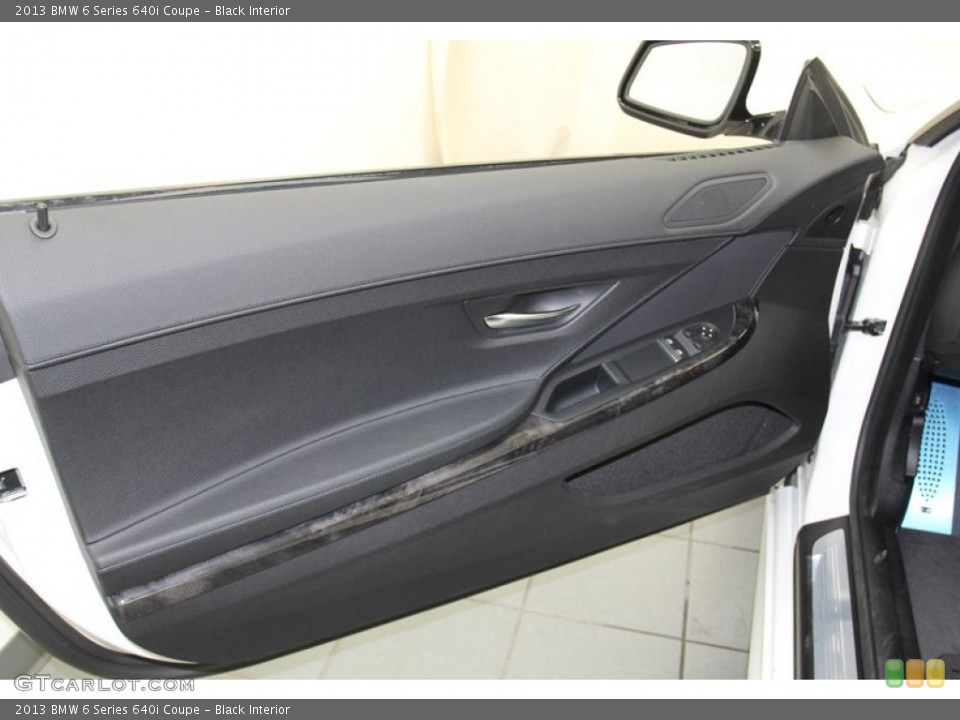 Black Interior Door Panel for the 2013 BMW 6 Series 640i Coupe #79493575