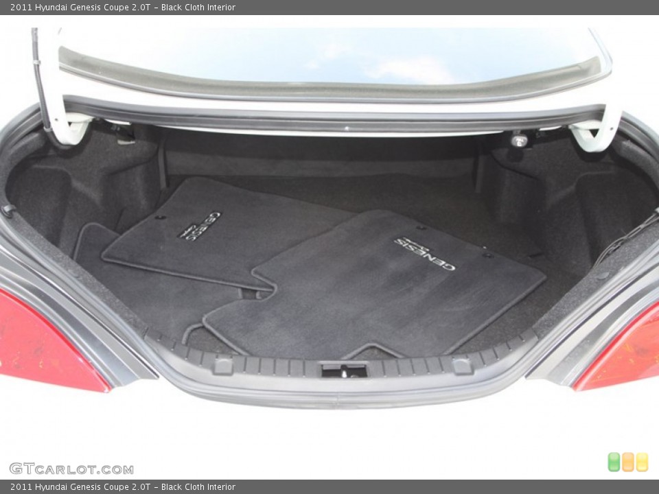 Black Cloth Interior Trunk for the 2011 Hyundai Genesis Coupe 2.0T #79493627