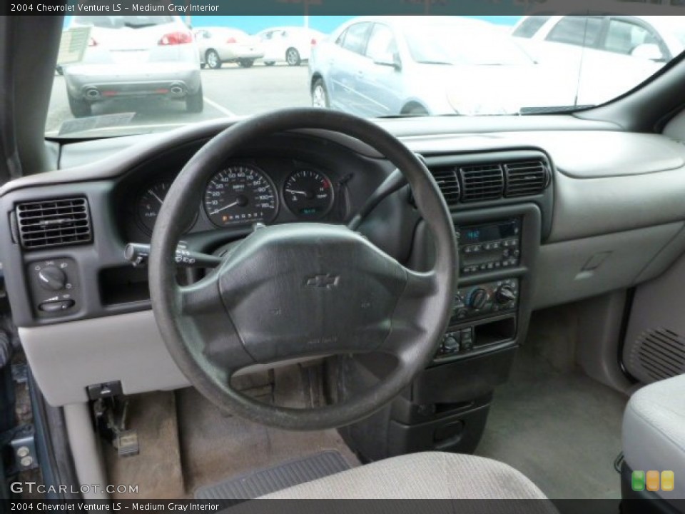 Medium Gray Interior Dashboard for the 2004 Chevrolet Venture LS #79494692