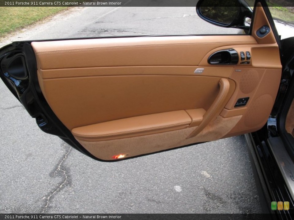 Natural Brown Interior Door Panel for the 2011 Porsche 911 Carrera GTS Cabriolet #79495466