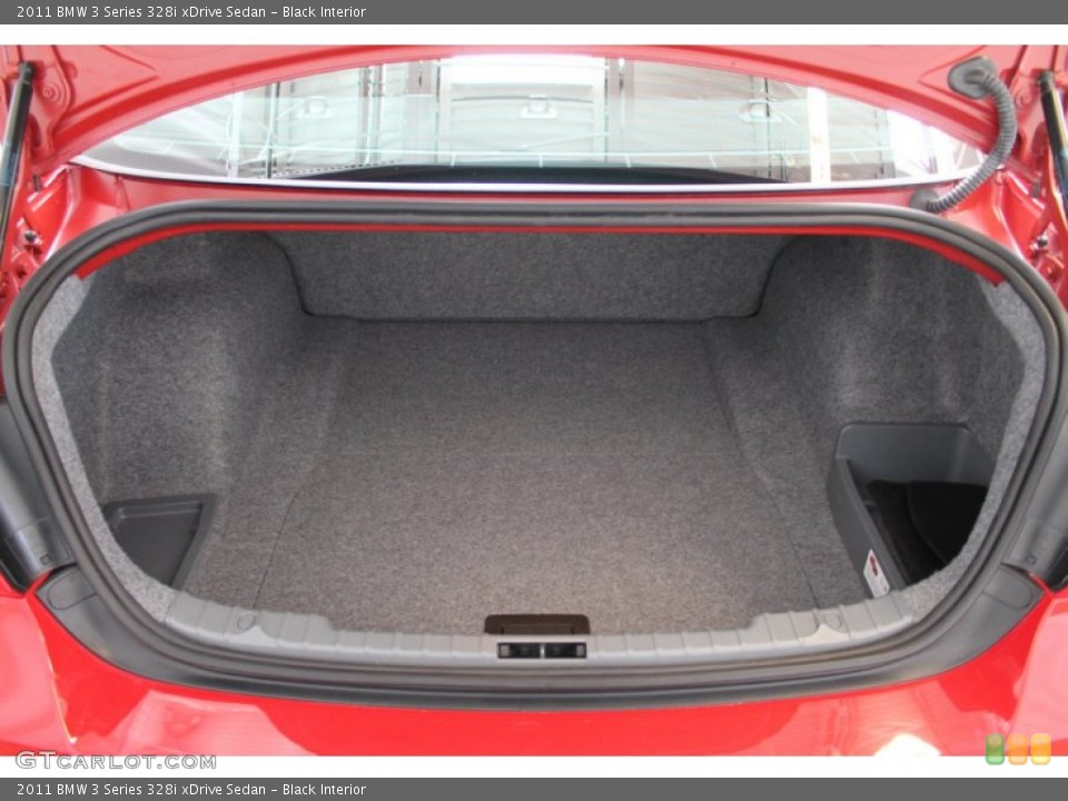Black Interior Trunk for the 2011 BMW 3 Series 328i xDrive Sedan #79496698
