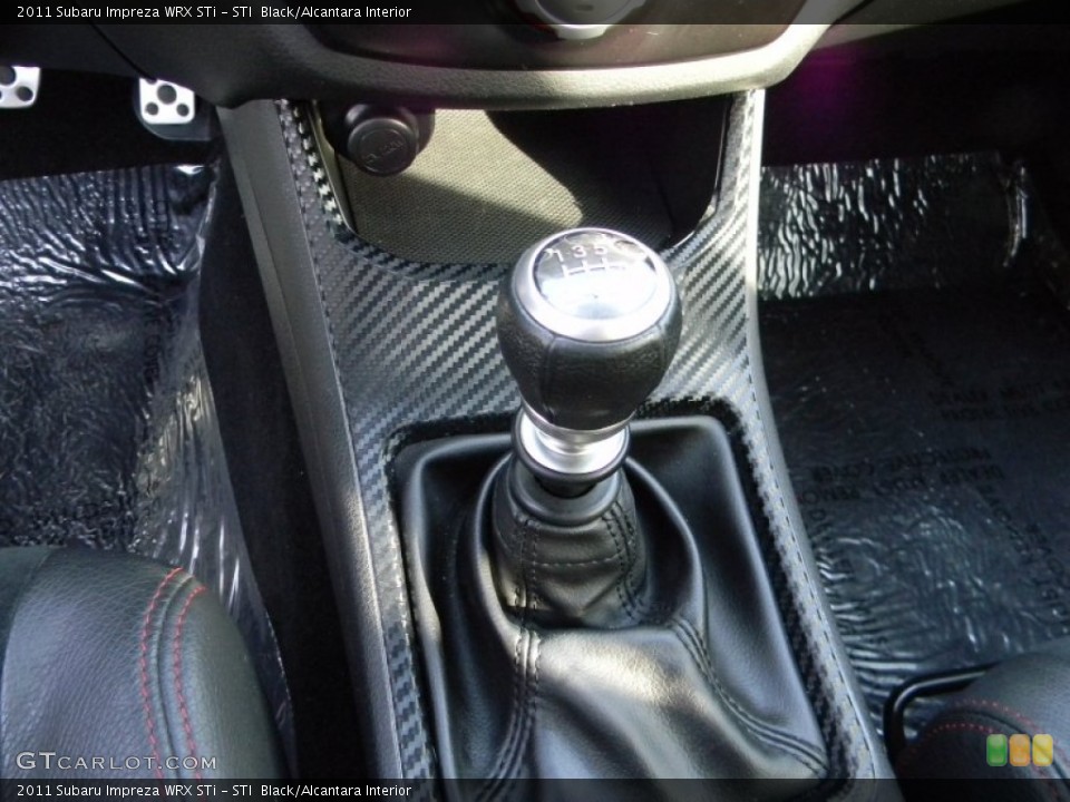 STI  Black/Alcantara Interior Transmission for the 2011 Subaru Impreza WRX STi #79498085