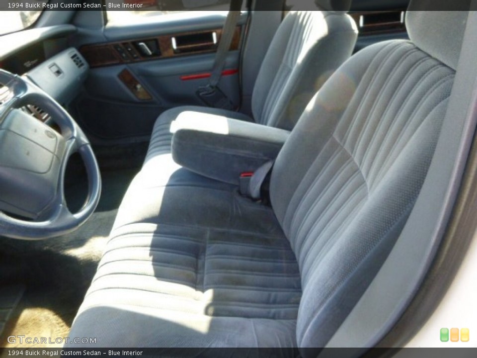 Blue Interior Photo for the 1994 Buick Regal Custom Sedan #79500869