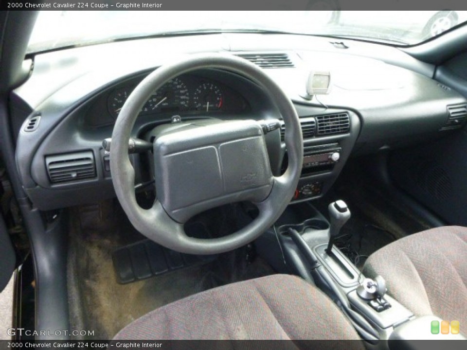 Graphite Interior Dashboard for the 2000 Chevrolet Cavalier Z24 Coupe #79501691