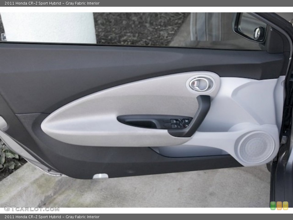 Gray Fabric Interior Door Panel for the 2011 Honda CR-Z Sport Hybrid #79503160