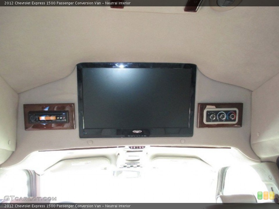 Neutral Interior Entertainment System for the 2012 Chevrolet Express 1500 Passenger Conversion Van #79503368