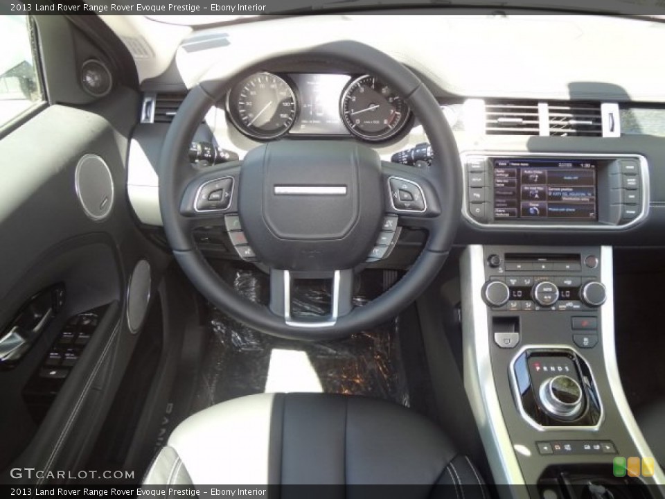Ebony Interior Dashboard for the 2013 Land Rover Range Rover Evoque Prestige #79503464