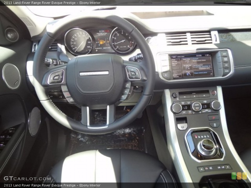 Ebony Interior Dashboard for the 2013 Land Rover Range Rover Evoque Prestige #79503739