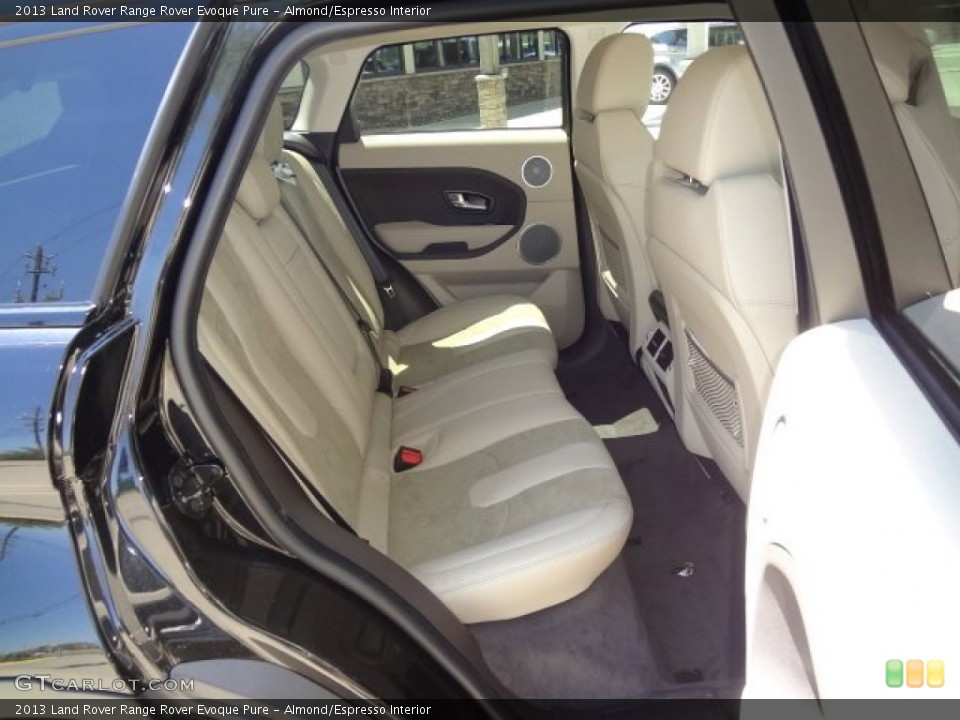 Almond/Espresso Interior Rear Seat for the 2013 Land Rover Range Rover Evoque Pure #79503937