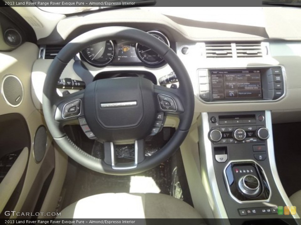 Almond/Espresso Interior Dashboard for the 2013 Land Rover Range Rover Evoque Pure #79503959
