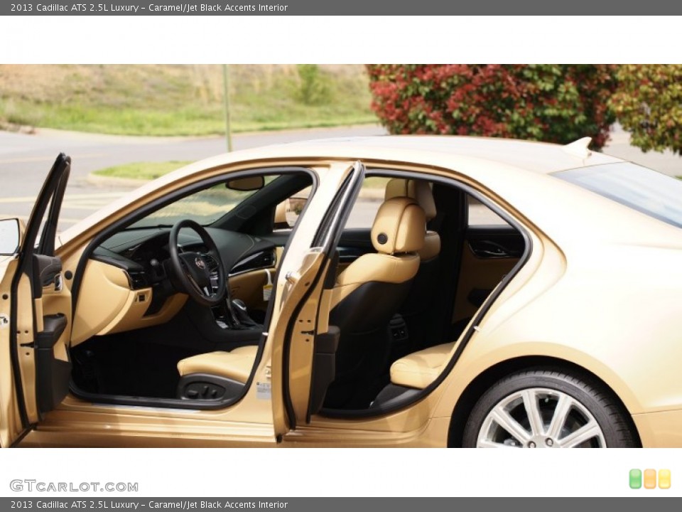 Caramel/Jet Black Accents Interior Photo for the 2013 Cadillac ATS 2.5L Luxury #79505293