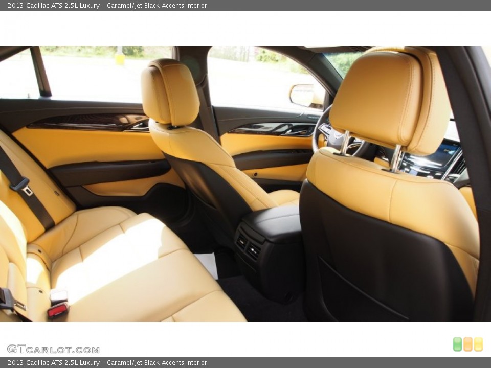 Caramel/Jet Black Accents Interior Photo for the 2013 Cadillac ATS 2.5L Luxury #79505330