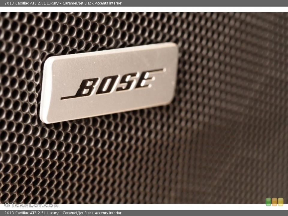 Caramel/Jet Black Accents Interior Audio System for the 2013 Cadillac ATS 2.5L Luxury #79505562