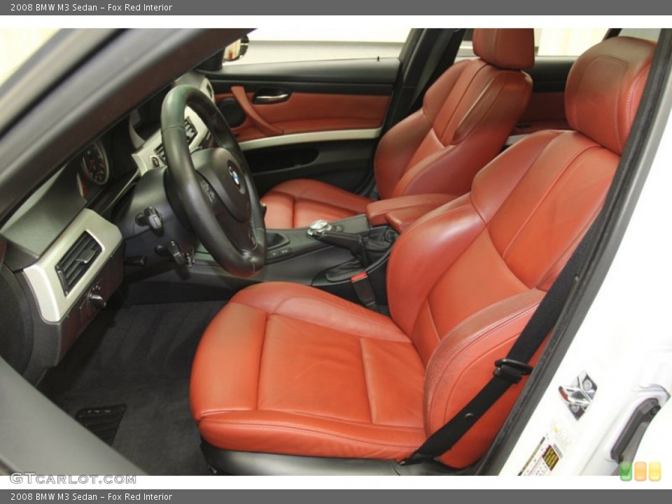 Fox Red Interior Photo for the 2008 BMW M3 Sedan #79507079
