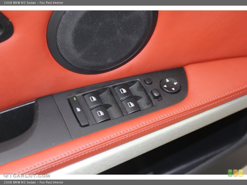 Fox Red Interior Controls for the 2008 BMW M3 Sedan #79507222
