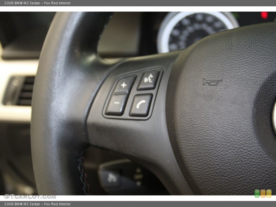 Fox Red Interior Controls for the 2008 BMW M3 Sedan #79507348