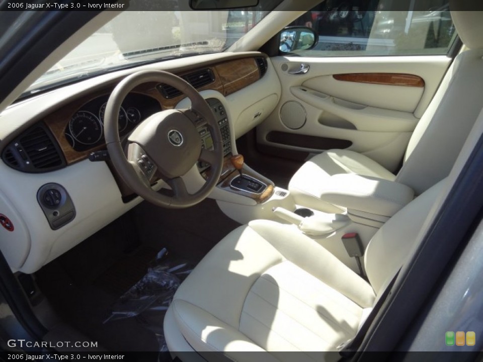 Ivory Interior Prime Interior for the 2006 Jaguar X-Type 3.0 #79507468