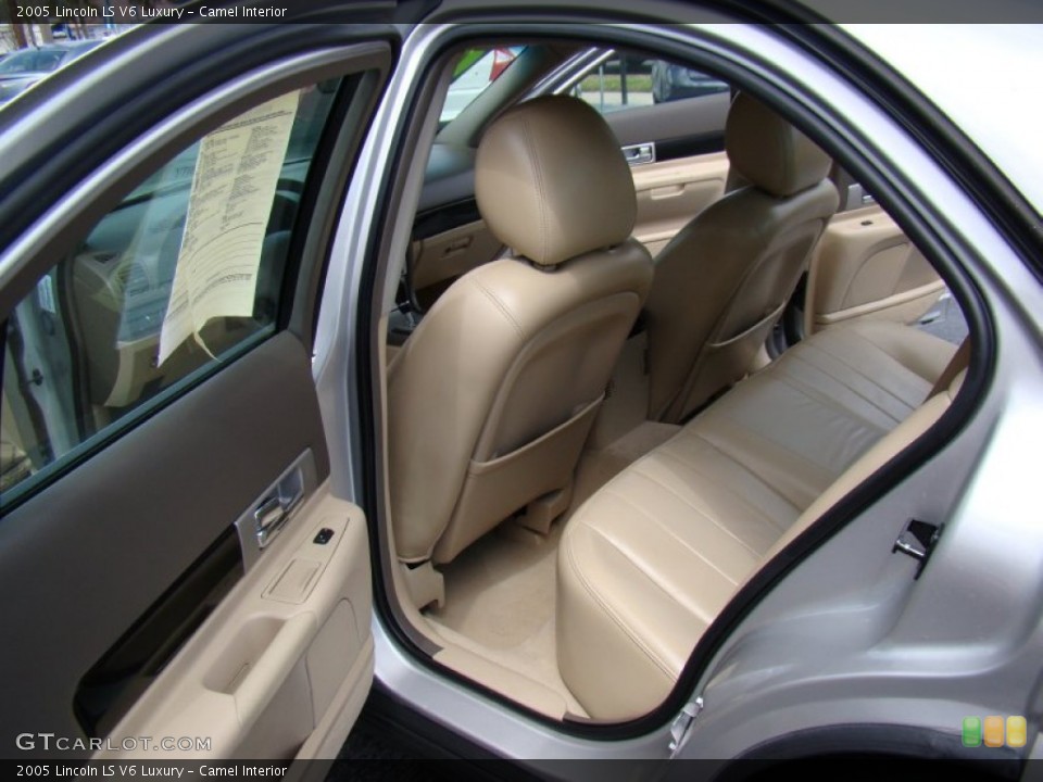 Camel Interior Rear Seat for the 2005 Lincoln LS V6 Luxury #79508527