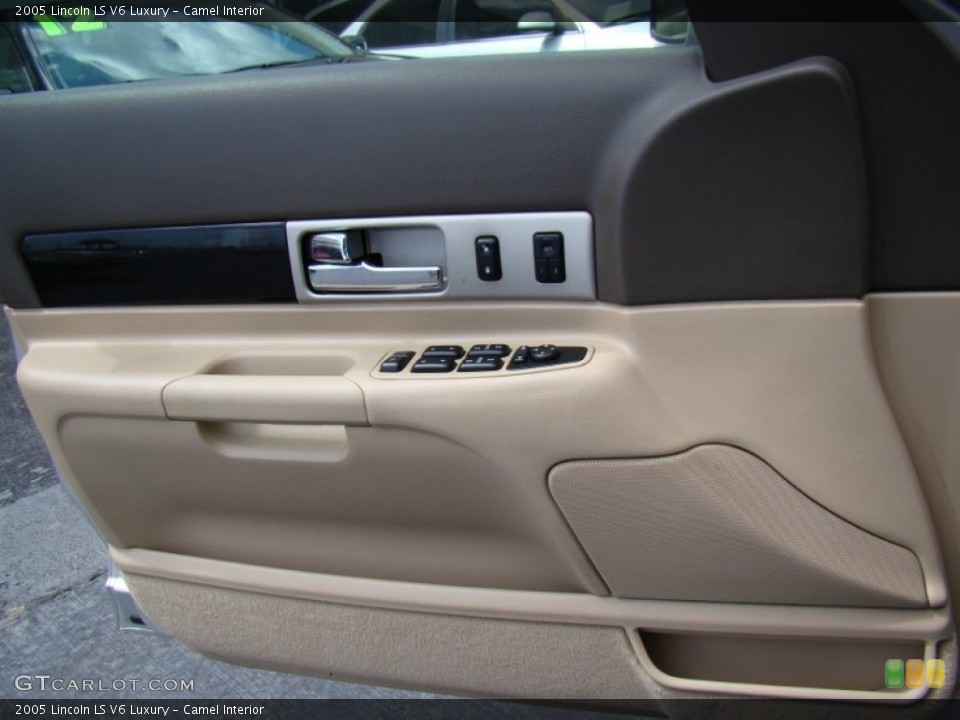 Camel Interior Door Panel for the 2005 Lincoln LS V6 Luxury #79508585