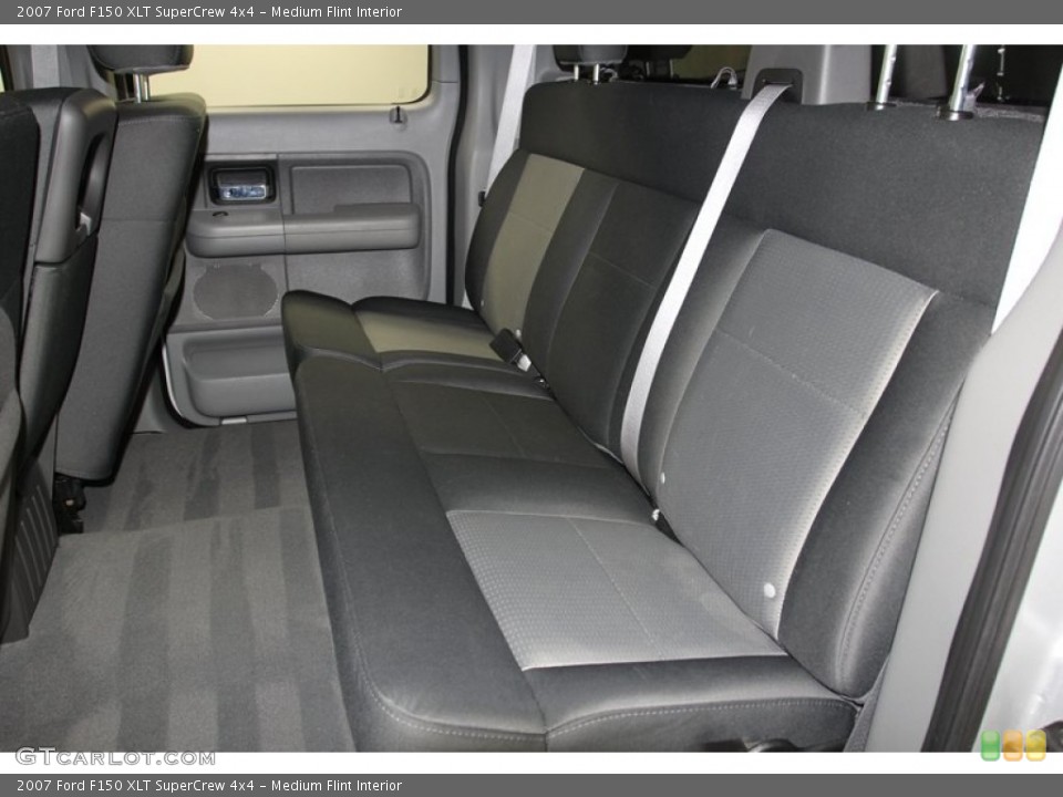 Medium Flint Interior Rear Seat for the 2007 Ford F150 XLT SuperCrew 4x4 #79509299