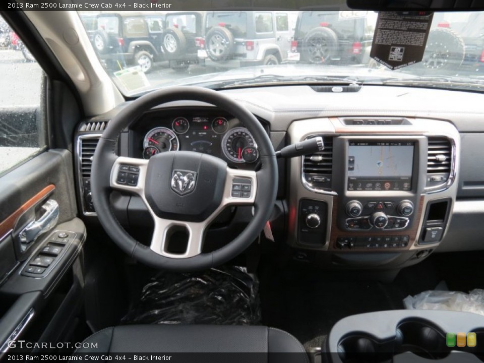 Black Interior Dashboard for the 2013 Ram 2500 Laramie Crew Cab 4x4 #79515855