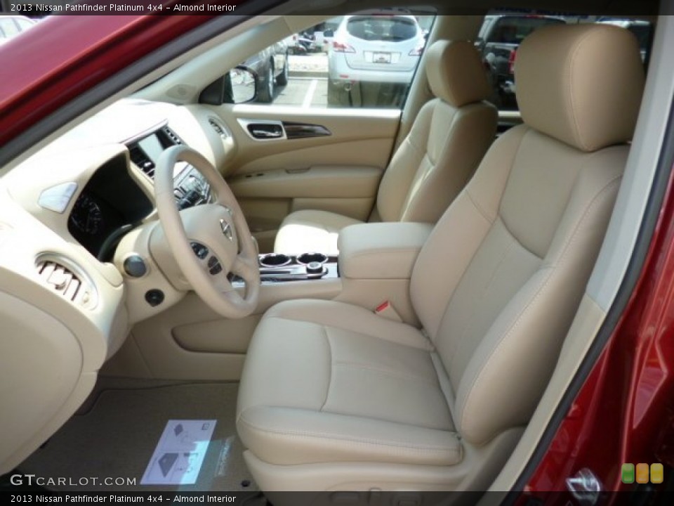 Almond Interior Photo for the 2013 Nissan Pathfinder Platinum 4x4 #79515988