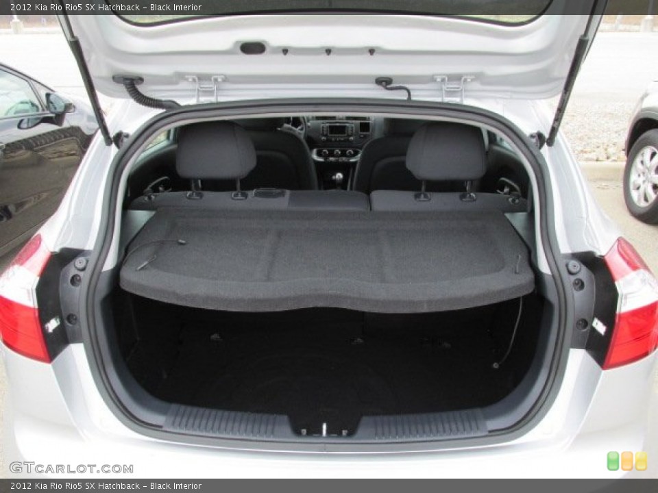 Black Interior Trunk for the 2012 Kia Rio Rio5 SX Hatchback #79516957