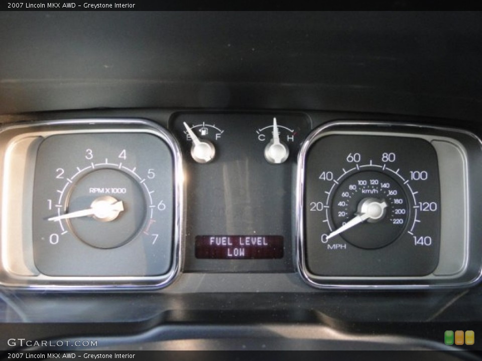 Greystone Interior Gauges for the 2007 Lincoln MKX AWD #79517761