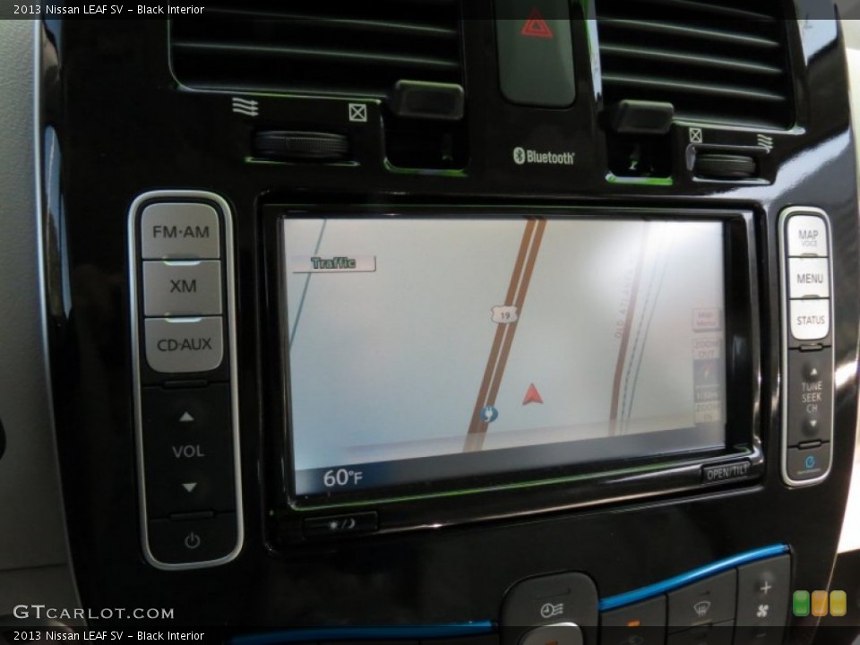 Black Interior Navigation for the 2013 Nissan LEAF SV #79517788