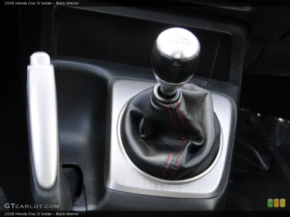 Black Interior Transmission for the 2008 Honda Civic Si Sedan #79519190