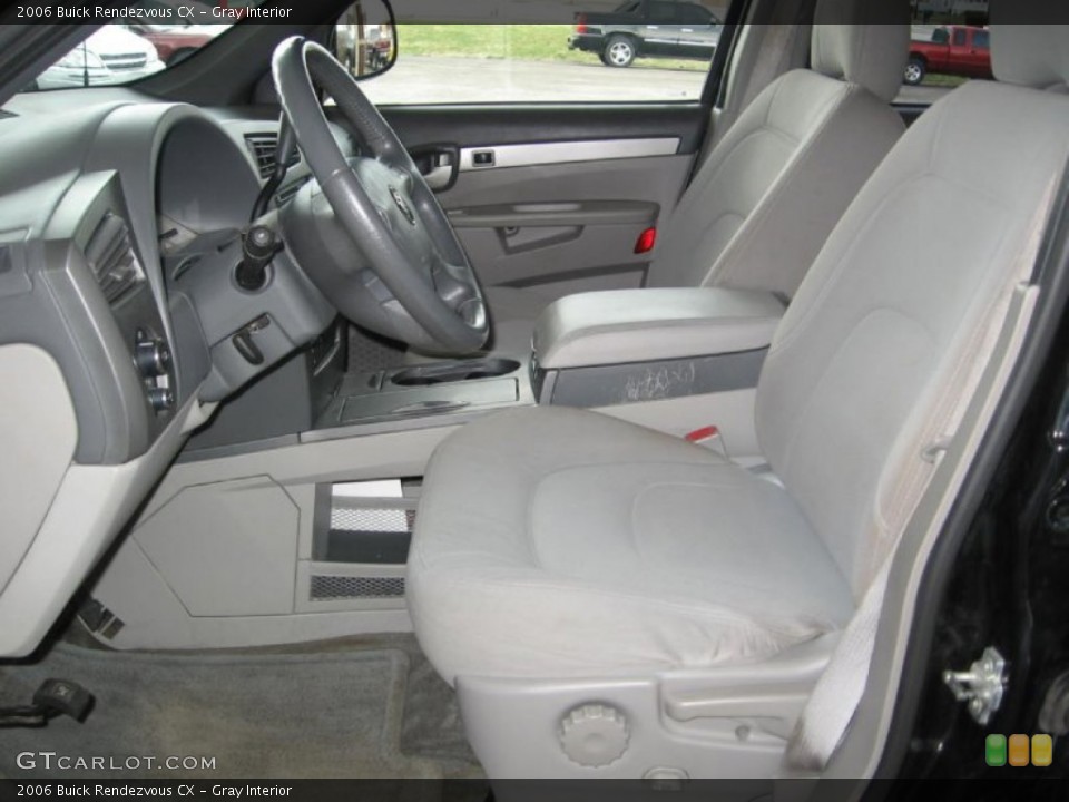 Gray Interior Photo for the 2006 Buick Rendezvous CX #79523049